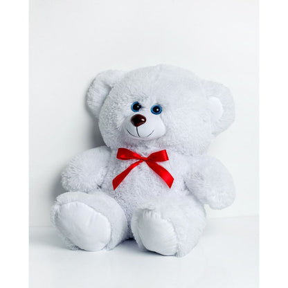 Urs de Pluș GO GIFT TOMMY 65 WH Alb Flauș 65 cm - Jucarii si jocuri, Jucării de pluș