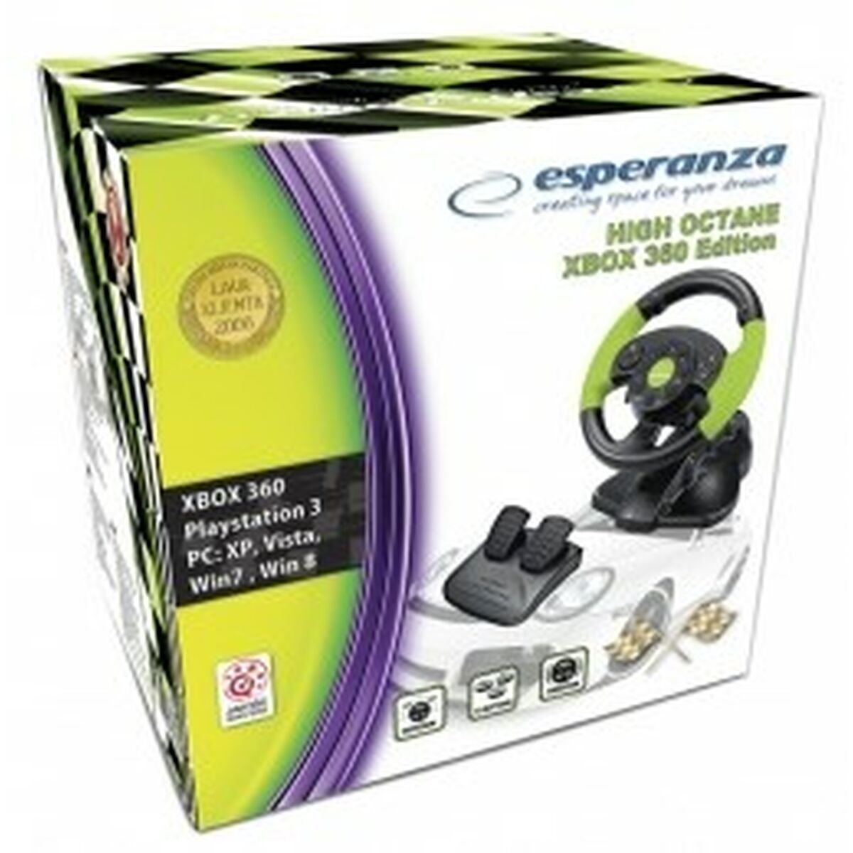 Volan de curse Esperanza EG104 PlayStation 3 xbox 360 - Electronică, Joc video