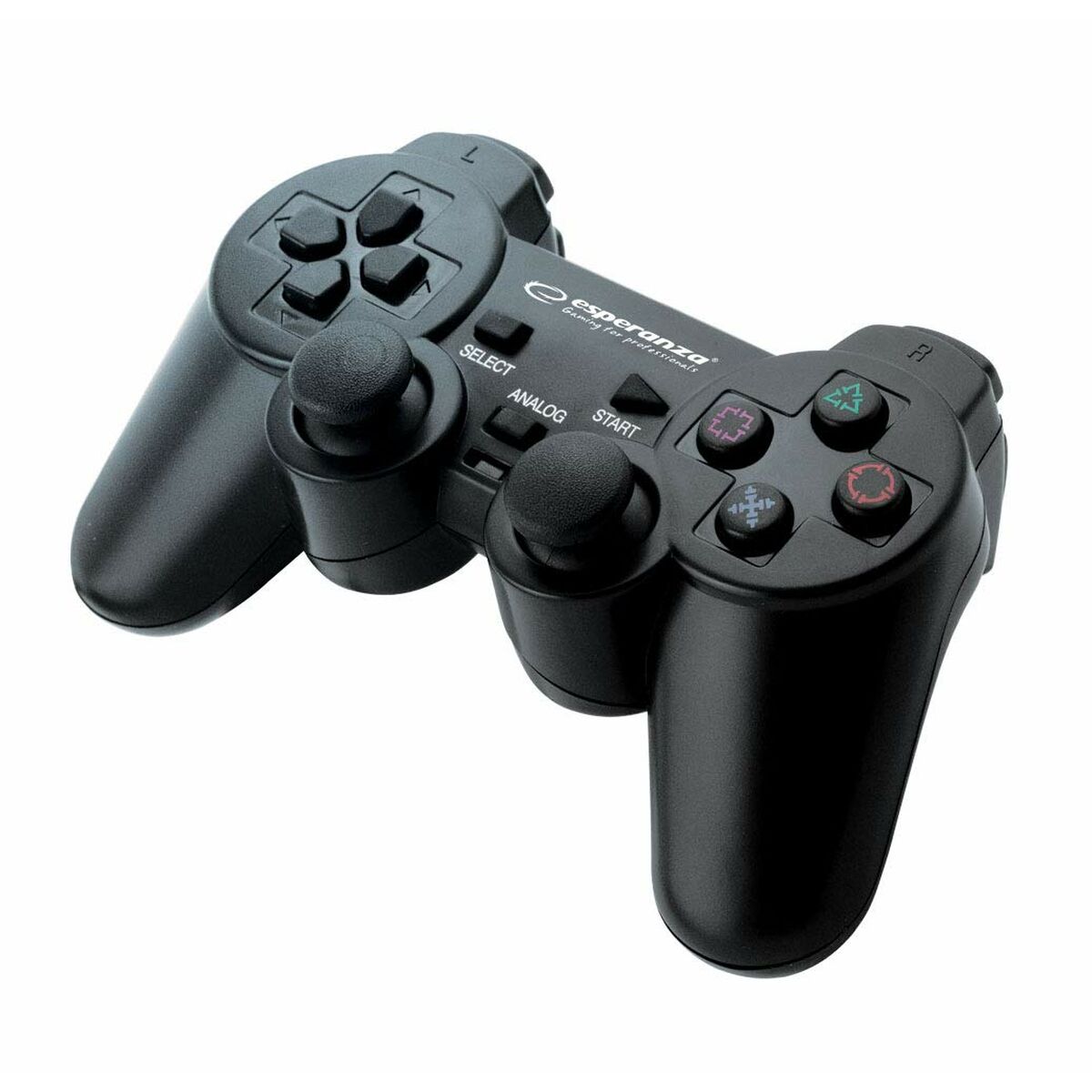 Telecomandă Gaming fără Fir Esperanza Corsair GX500 Negru PC PlayStation 3 PlayStation 2 - Electronică, Joc video