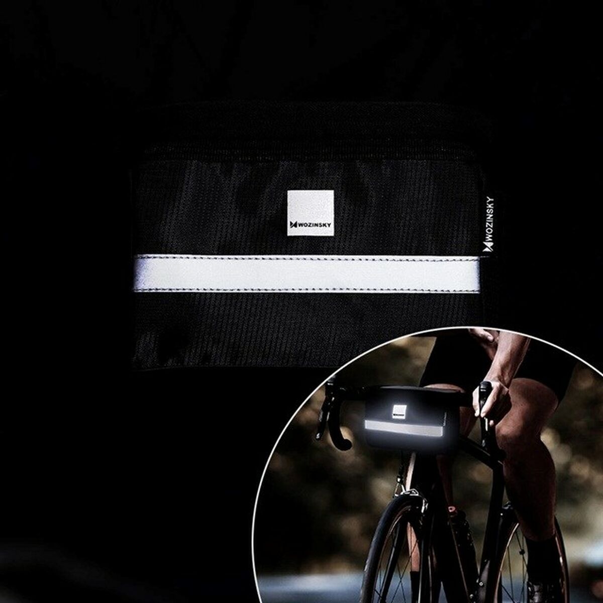 Geantă pentru Bicicletă Wozinsky WBB12BK - Sport și în aer liber, Ciclism