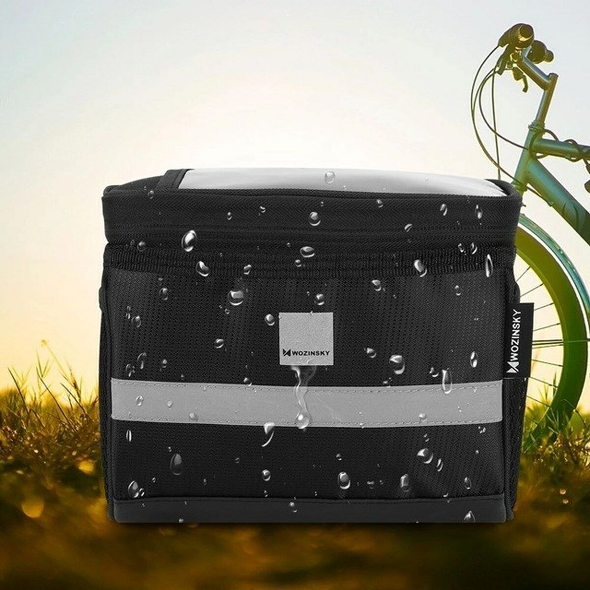 Geantă pentru Bicicletă Wozinsky WBB12BK - Sport și în aer liber, Ciclism
