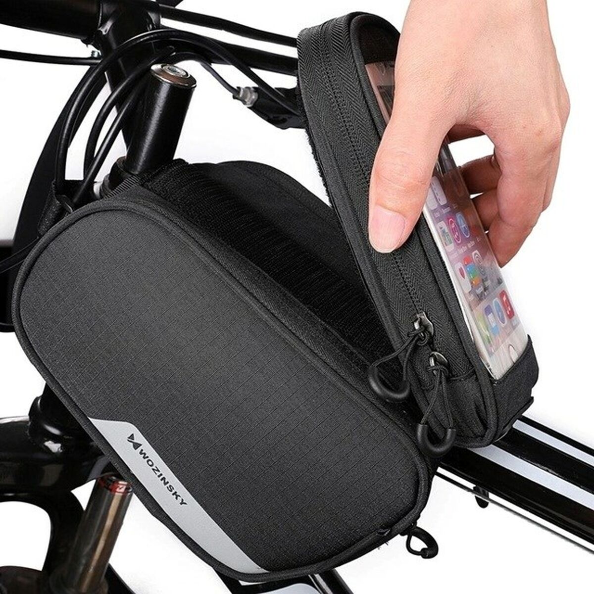 Geantă pentru Bicicletă Wozinsky WBB7BK - Sport și în aer liber, Ciclism