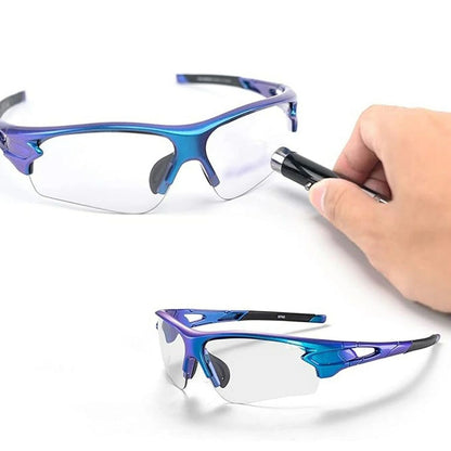 Ochelari de ciclism Rockbros 157235 Albastru - Sport și în aer liber, Ciclism