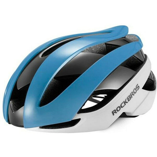 Cască de Ciclism pentru Adulți Rockbros Rockbros-10110004004 Albastru Alb Negru 55-58 cm - Sport și în aer liber, Ciclism