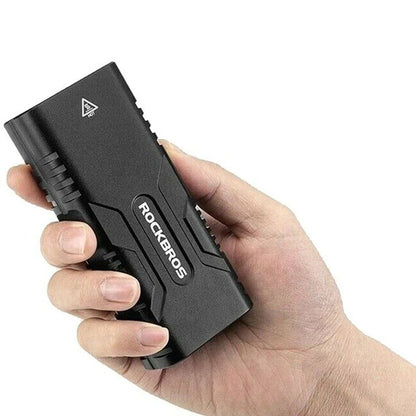 Lanternă LED pentru Bicicletă Rockbros Luz de bicicleta con función de powerbank - Sport și în aer liber, Ciclism