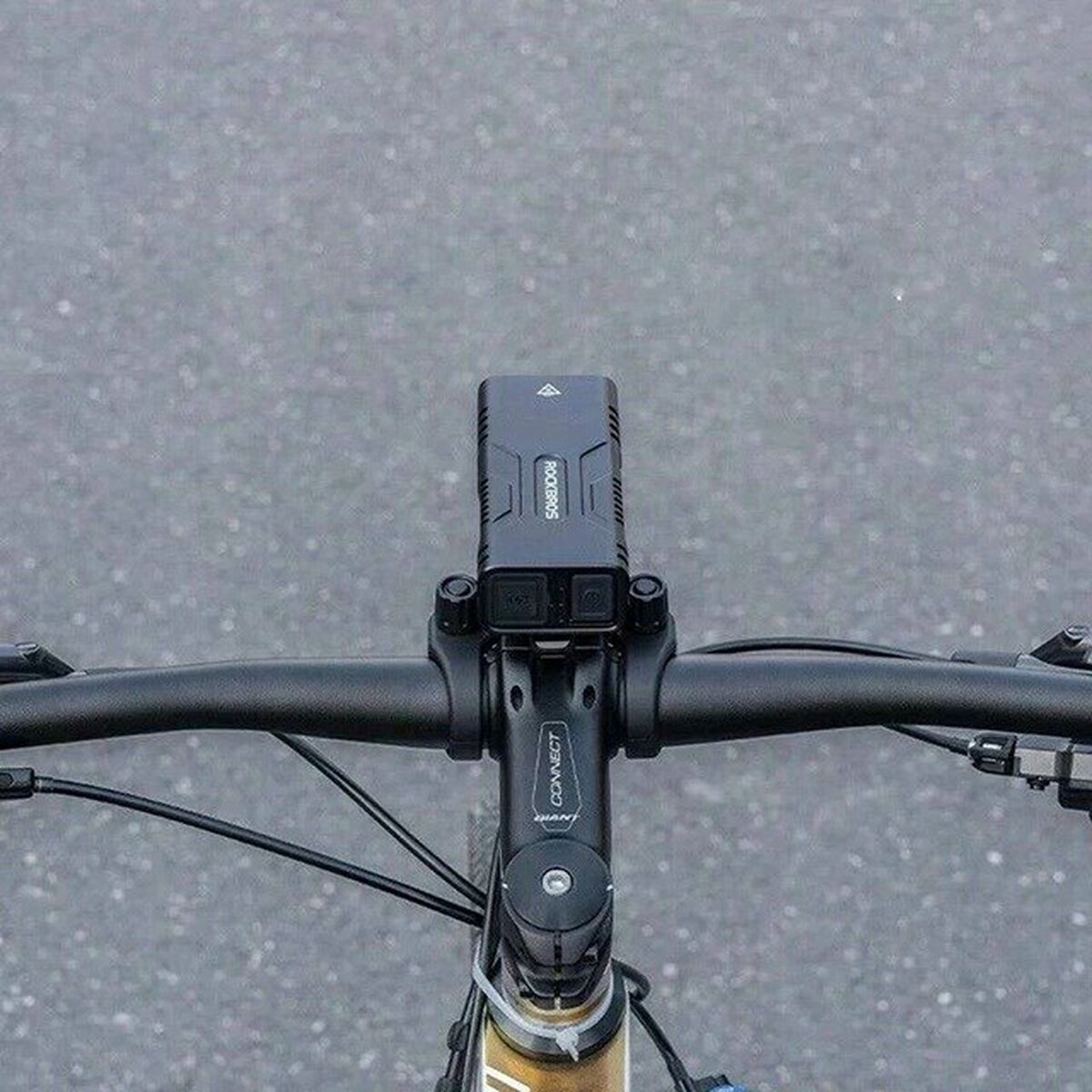 Lanternă LED pentru Bicicletă Rockbros Luz de bicicleta con función de powerbank - Sport și în aer liber, Ciclism