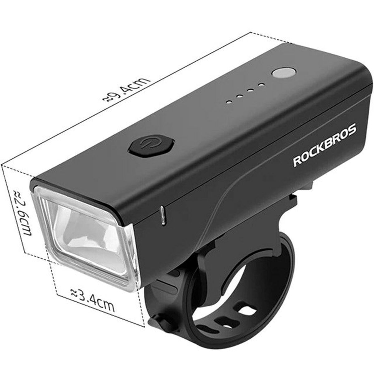 Lanternă LED pentru Bicicletă Rockbros Luz para bicicleta - Sport și în aer liber, Ciclism