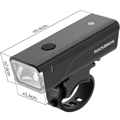 Lanternă LED pentru Bicicletă Rockbros Luz para bicicleta - Sport și în aer liber, Ciclism