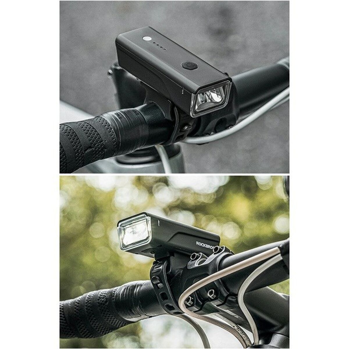 Lanternă LED pentru Bicicletă Rockbros Luz para bicicleta - Sport și în aer liber, Ciclism