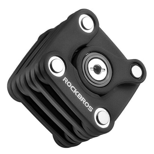 Lacăt cu cheie Rockbros 157357 Negru - Sport și în aer liber, Ciclism