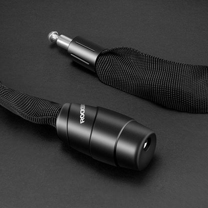 Lacăt cu cheie Rockbros 3230002001 Negru - Sport și în aer liber, Ciclism