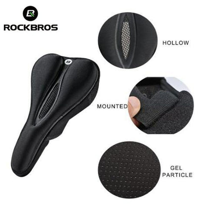 Șa Rockbros LF047-S Negru Monocrom - Sport și în aer liber, Ciclism