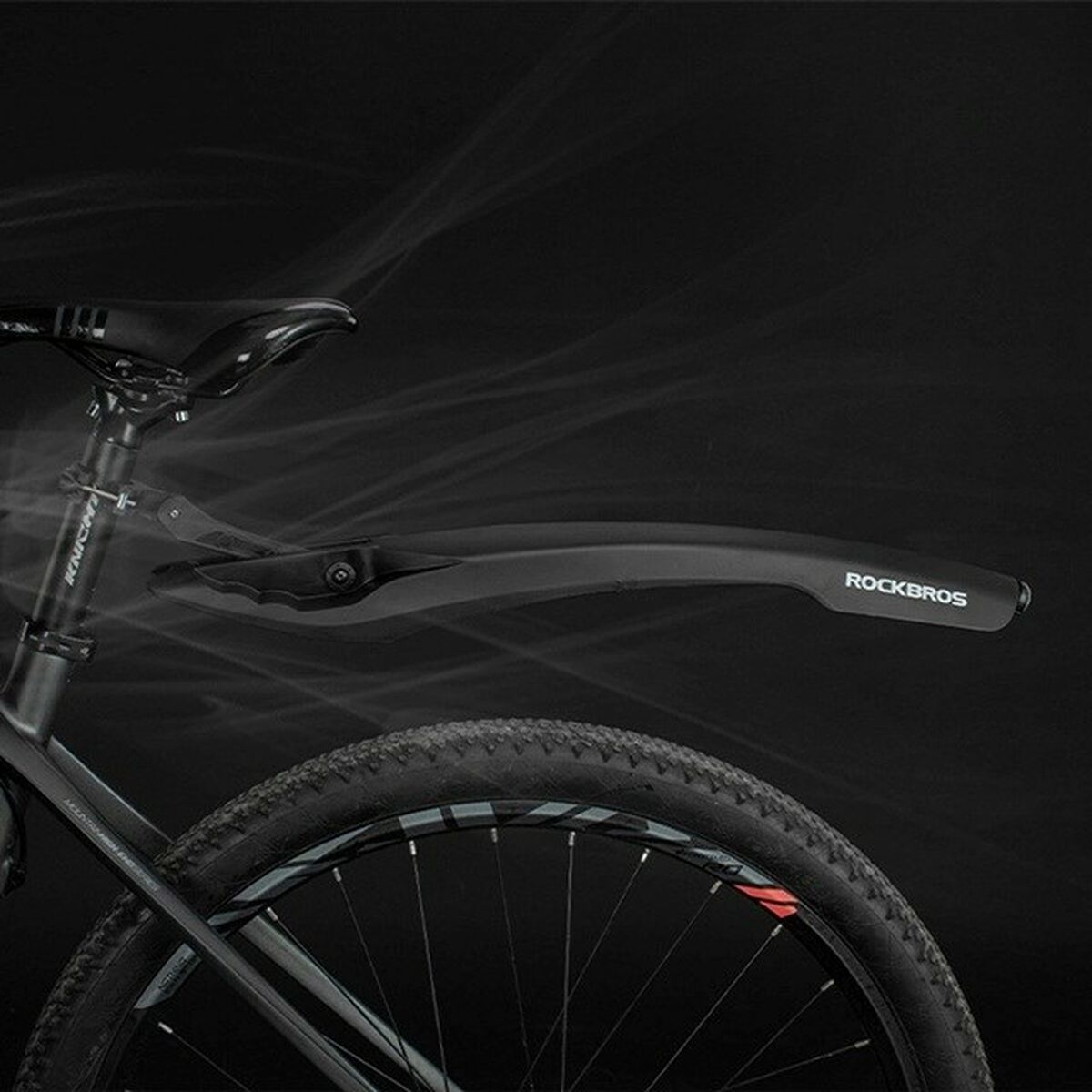 Lumina LED spate pentru bicicletă Rockbros DNB8001BK - Sport și în aer liber, Ciclism