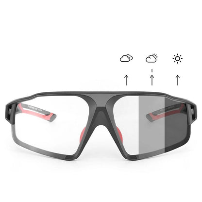 Ochelari de ciclism Rockbros 163749 Negru Roșu - Sport și în aer liber, Ciclism