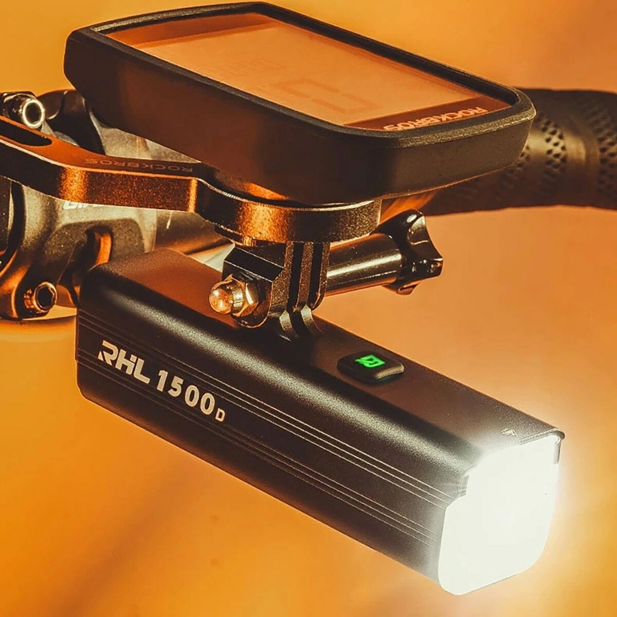 Lanternă LED pentru Bicicletă Rockbros 163742 - Sport și în aer liber, Ciclism