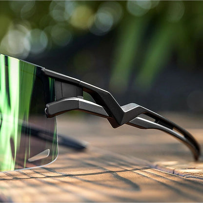 Ochelari de ciclism Rockbros 189103 Verde - Sport și în aer liber, Ciclism