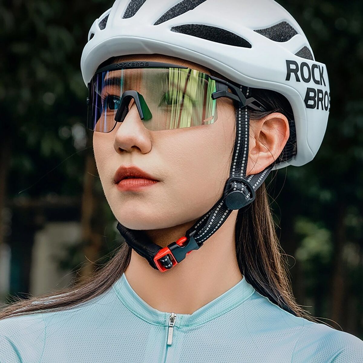 Ochelari de ciclism Rockbros 189105 Negru Transparent - Sport și în aer liber, Ciclism