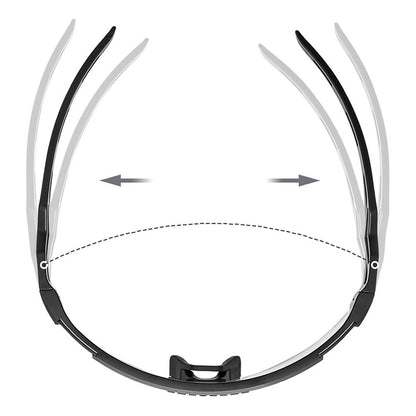 Ochelari de ciclism Rockbros 189105 Negru Transparent - Sport și în aer liber, Ciclism