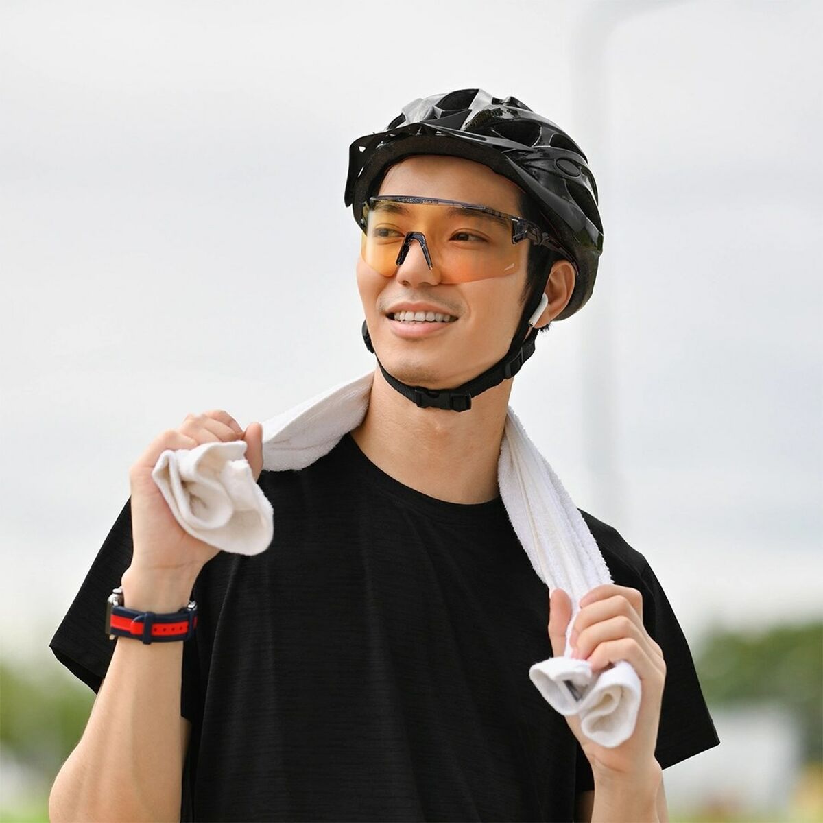 Ochelari de ciclism Rockbros 189105 Negru Transparent - Sport și în aer liber, Ciclism