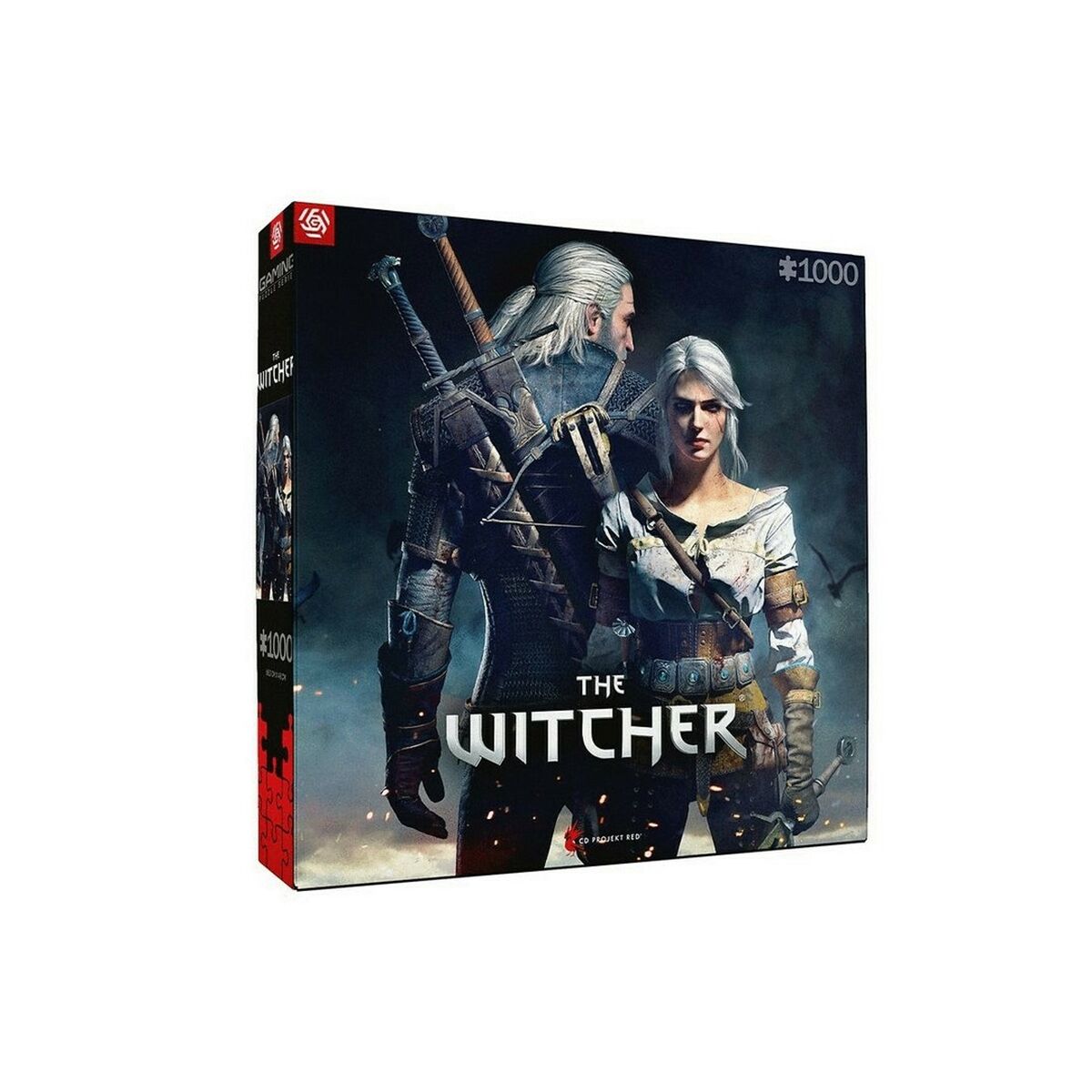Puzzle Cenega Publishing The Witcher: Geralt & Ciri 1000 Piese - Jucarii si jocuri, Puzzle-uri și puzzle-uri