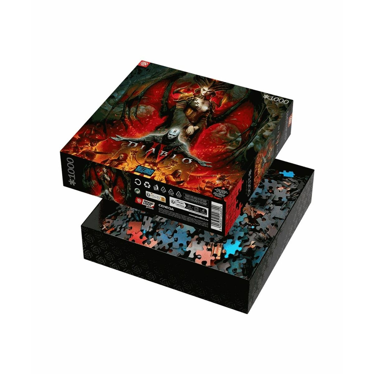 Puzzle Cenega Publishing Lilith de Diablo IV 1000 Piese - Jucarii si jocuri, Puzzle-uri și puzzle-uri