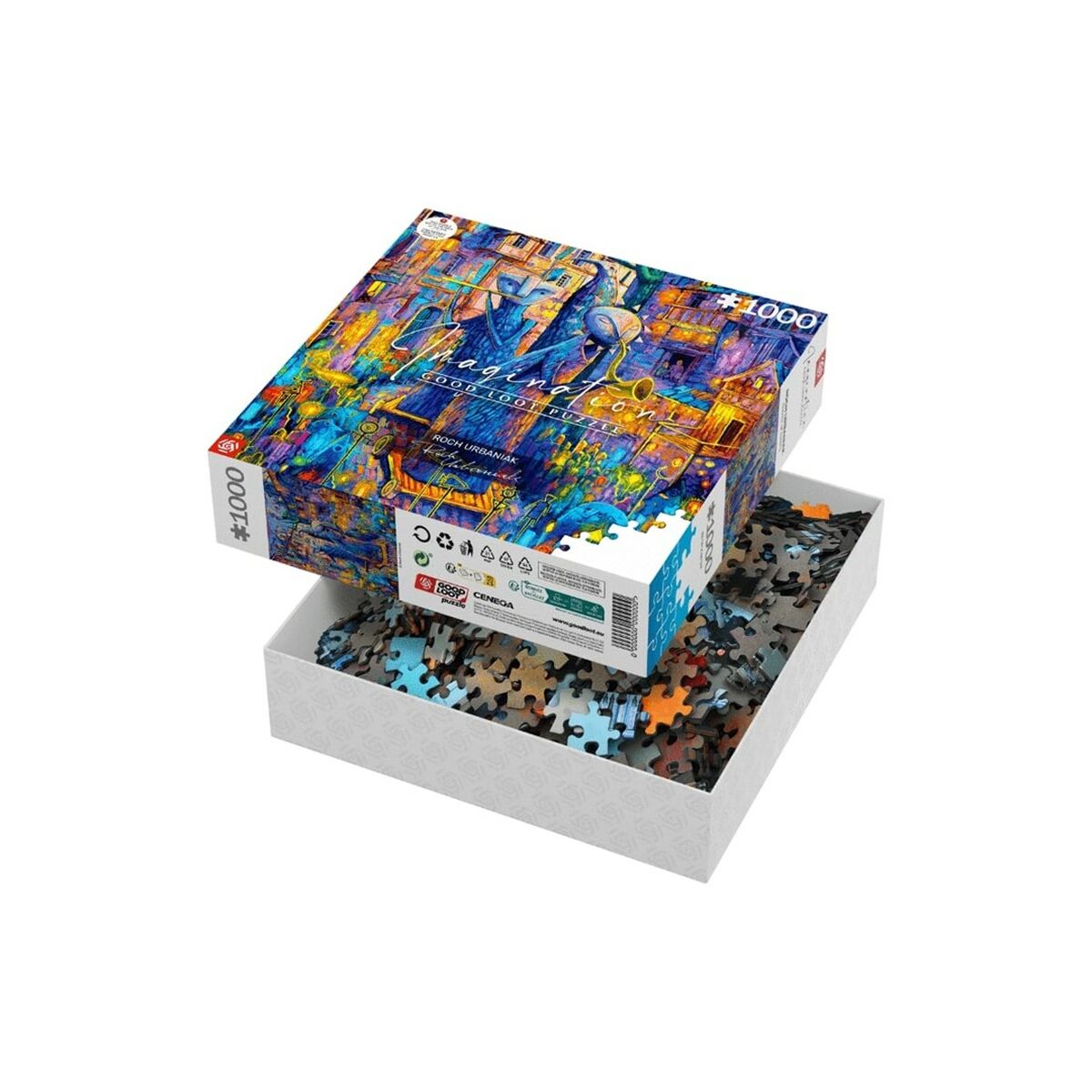 Puzzle Cenega Publishing Good Loot: Desfile de Gigantes de Roch Urbaniak 1000 Piese - Jucarii si jocuri, Puzzle-uri și puzzle-uri