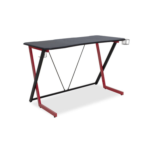 Birou Gaming Urban Factory WED75UF 120 x 60 x 78 cm Negru PVC - Acasă și bucătărie, Mobilă