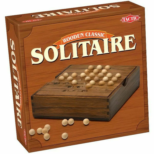 Joc solitaire Tactic 14025 Lemn - Jucarii si jocuri, Jocuri și accesorii