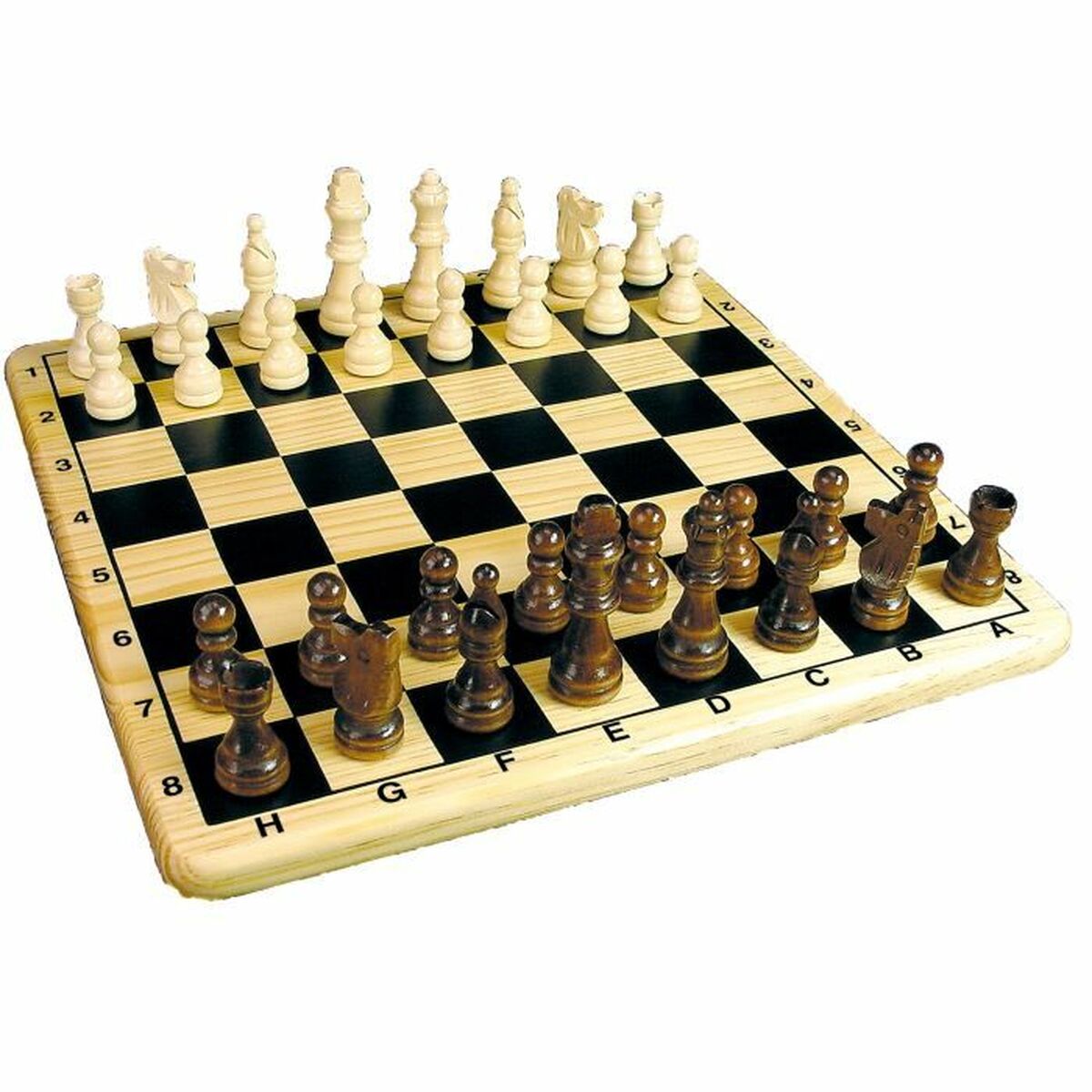 Șah Tactic 40218 Lemn - Jucarii si jocuri, Jocuri și accesorii