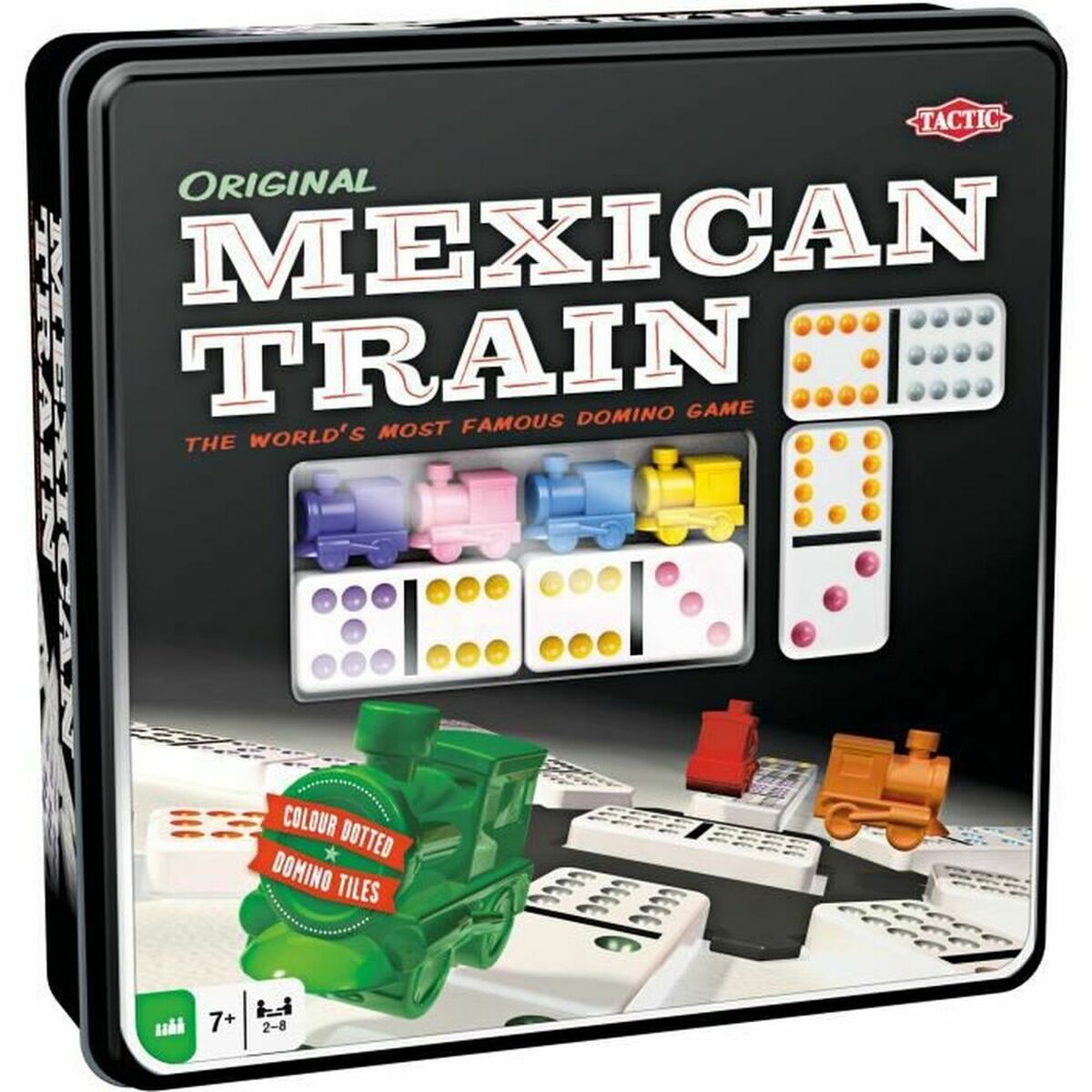 Domino Tactic Mexican Train - Jucarii si jocuri, Jocuri și accesorii