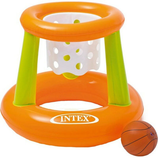 Joc Gonflabil Intex Portocaliu Verde Coș de Baschet 67 x 55 cm - Jucarii si jocuri, În aer liber și sport