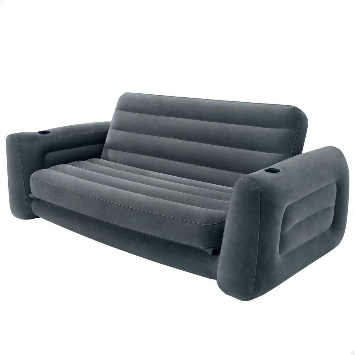 Canapea Extensibilă Gonflabilă Intex Pull-Out 203 x 66 x 224 cm Gri - Acasă și bucătărie, Mobilă