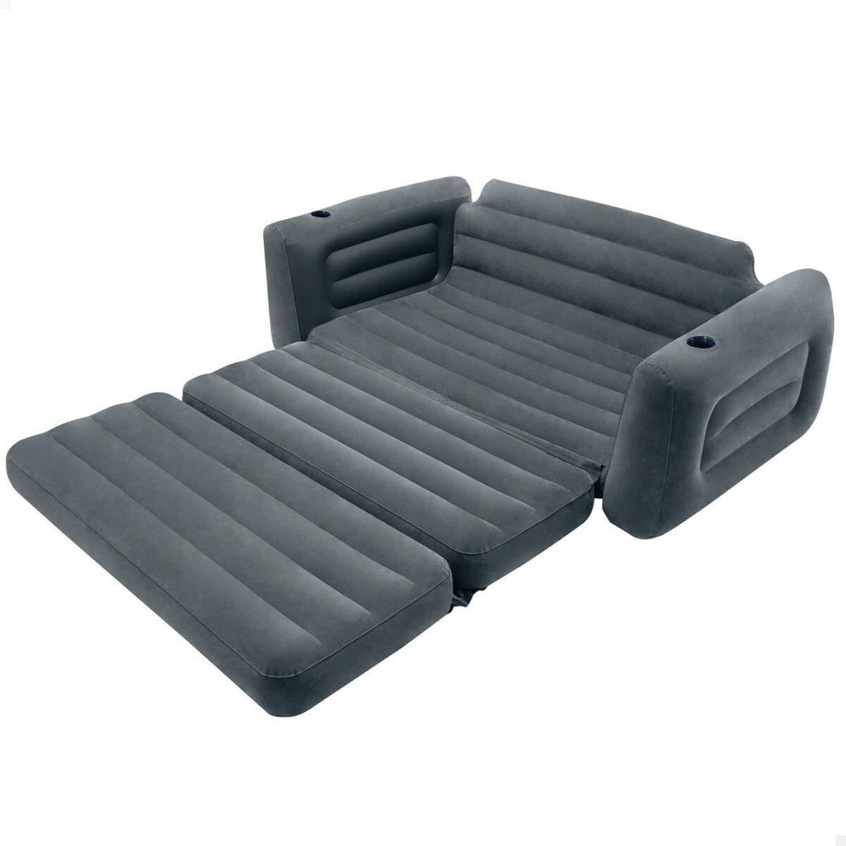 Canapea Extensibilă Gonflabilă Intex Pull-Out 203 x 66 x 224 cm Gri - Acasă și bucătărie, Mobilă
