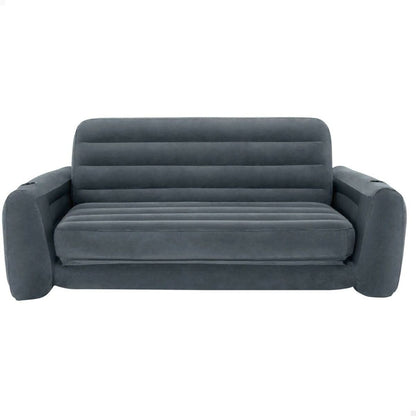 Canapea Extensibilă Gonflabilă Intex Pull-Out 203 x 66 x 224 cm Gri - Acasă și bucătărie, Mobilă