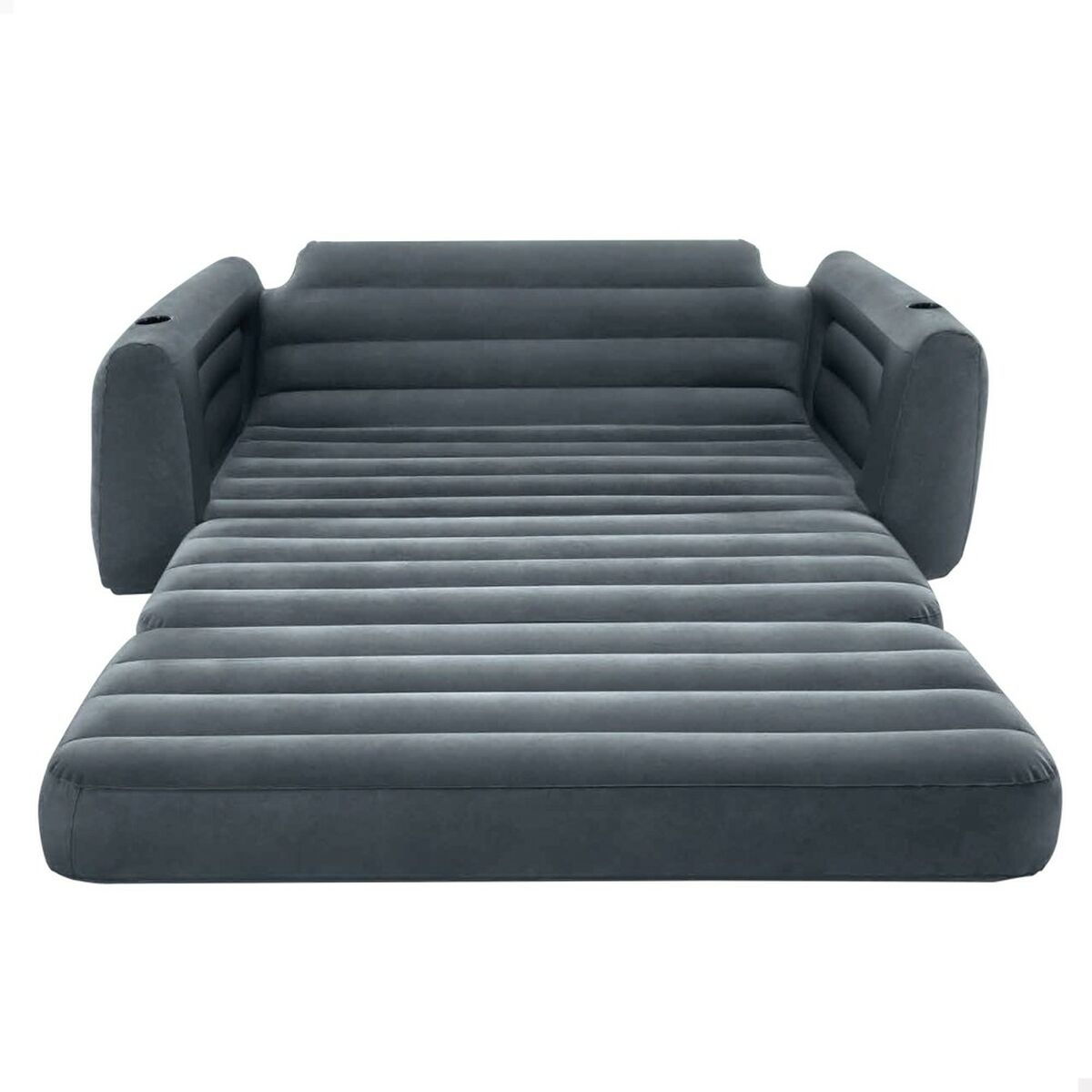 Canapea Extensibilă Gonflabilă Intex Pull-Out 203 x 66 x 224 cm Gri - Acasă și bucătărie, Mobilă