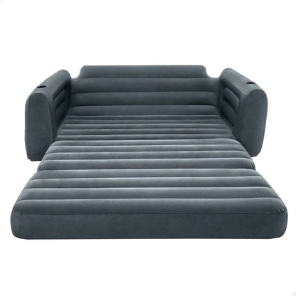 Canapea Extensibilă Gonflabilă Intex Pull-Out 203 x 66 x 224 cm Gri - Acasă și bucătărie, Mobilă