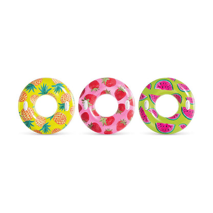 Colac Gonflabil Intex Fructe PVC Ø 107 cm - Jucarii si jocuri, În aer liber și sport