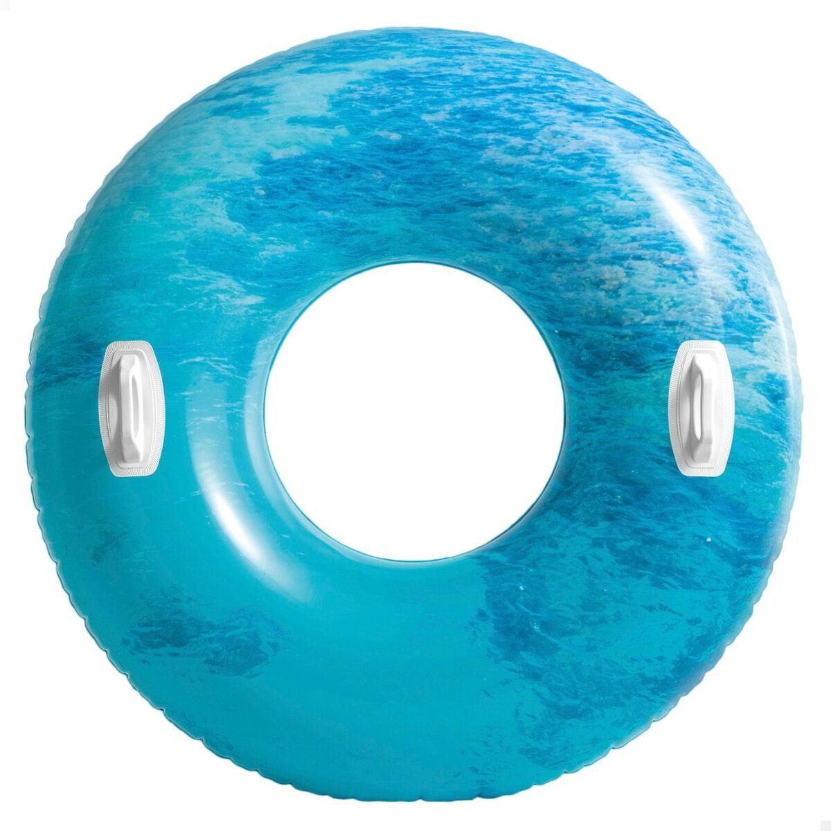 Colac Gonflabil Intex Cu mânere Ø 91 cm Multicolor - Jucarii si jocuri, În aer liber și sport