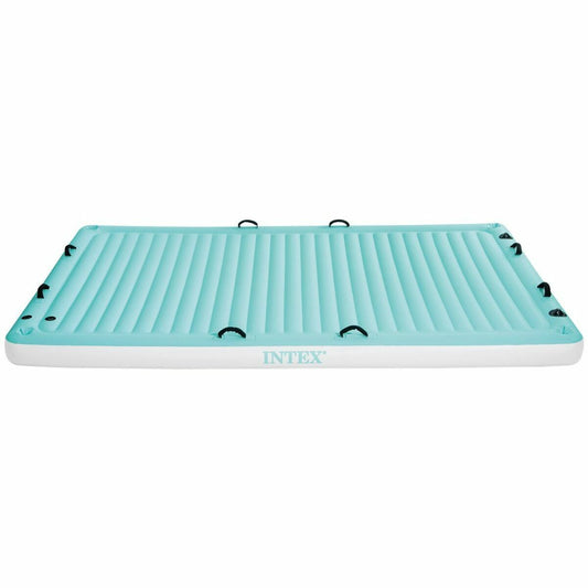 Saltea gonflabilă Intex Water Lounge 310 x 183 cm Alb Turquoise - Jucarii si jocuri, În aer liber și sport