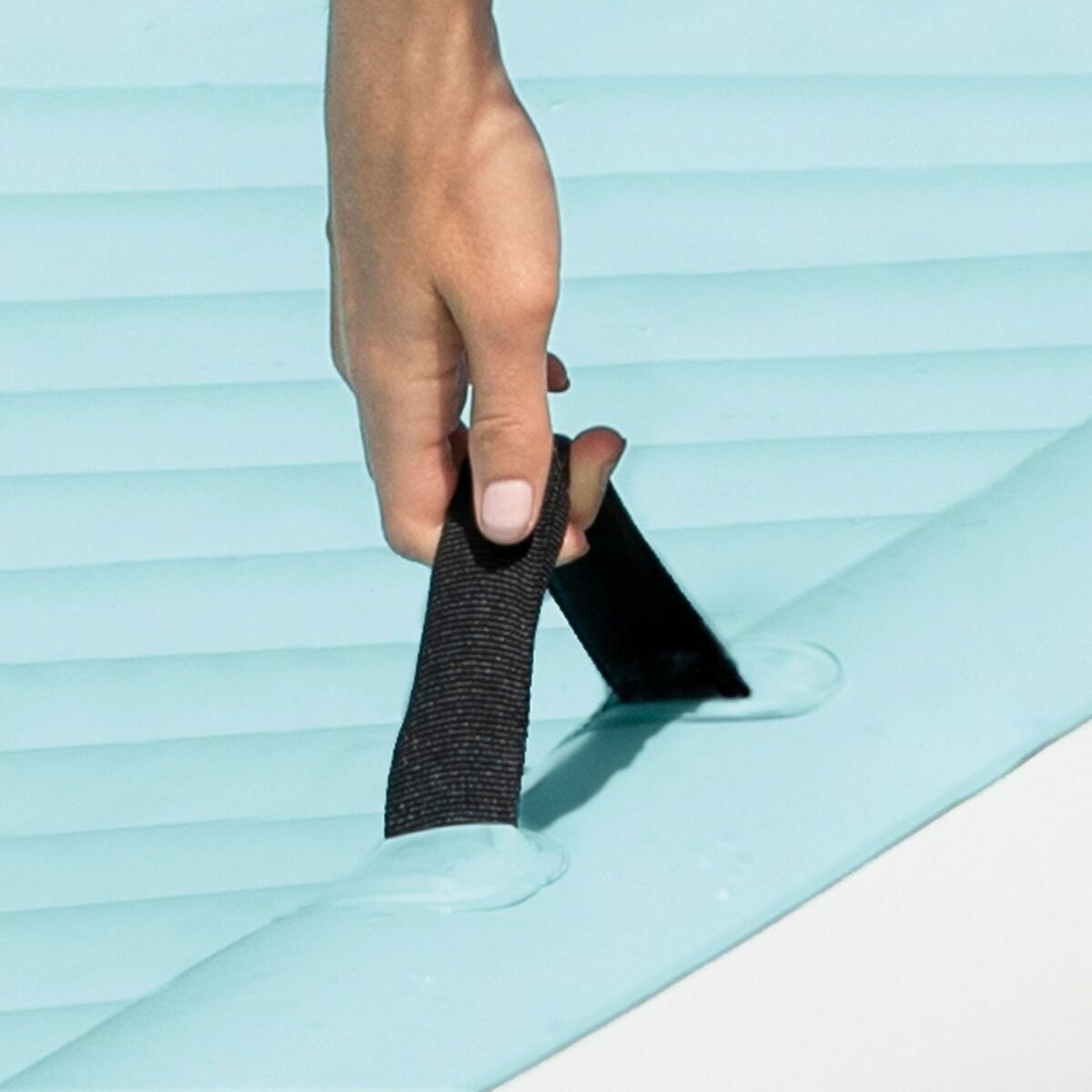 Saltea gonflabilă Intex Water Lounge 310 x 183 cm Alb Turquoise - Jucarii si jocuri, În aer liber și sport