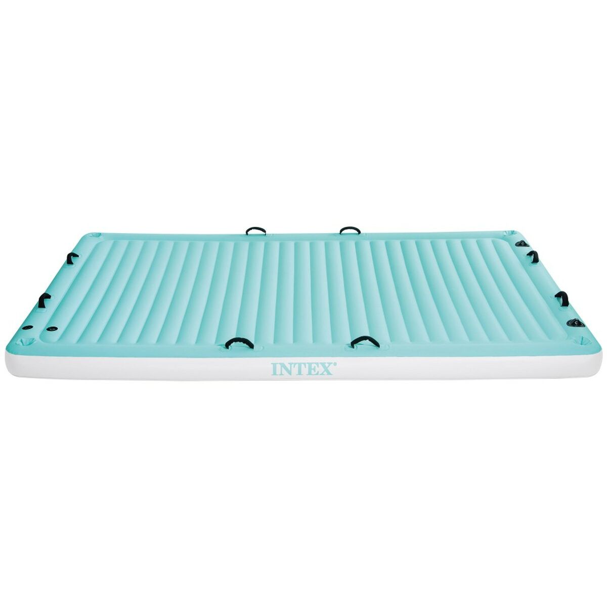 Colac Gonflabil Intex Pătură Alb Turquoise 310 x 18 x 183 cm - Jucarii si jocuri, În aer liber și sport