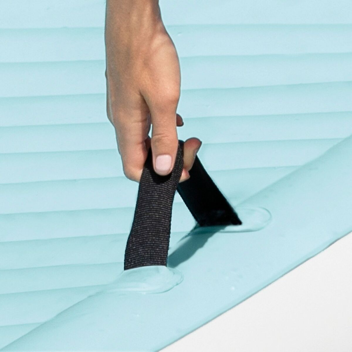 Colac Gonflabil Intex Pătură Alb Turquoise 310 x 18 x 183 cm - Jucarii si jocuri, În aer liber și sport