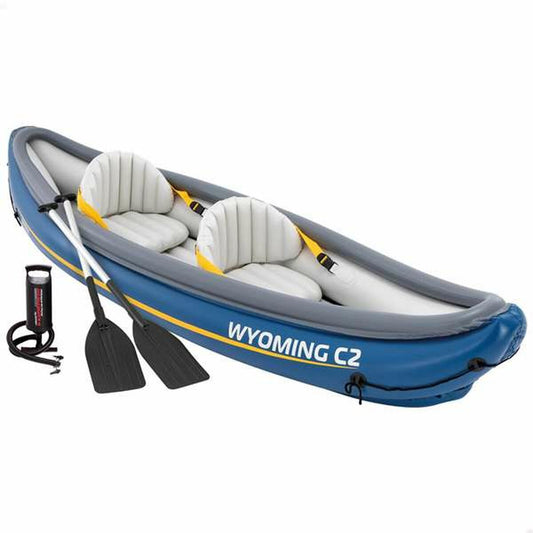 Canoe Gonflabilă Intex Wyoming C2 307 x 89 x 53 cm - Sport și în aer liber, Sporturi acvatice