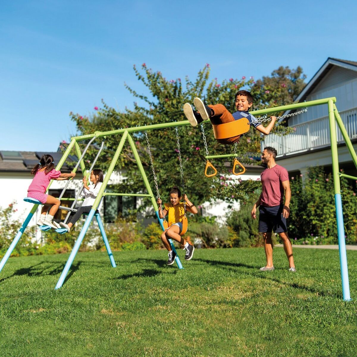 Leagăn Intex 44130 Double Balansoar 467 x 211 x 254 cm - Jucarii si jocuri, În aer liber și sport