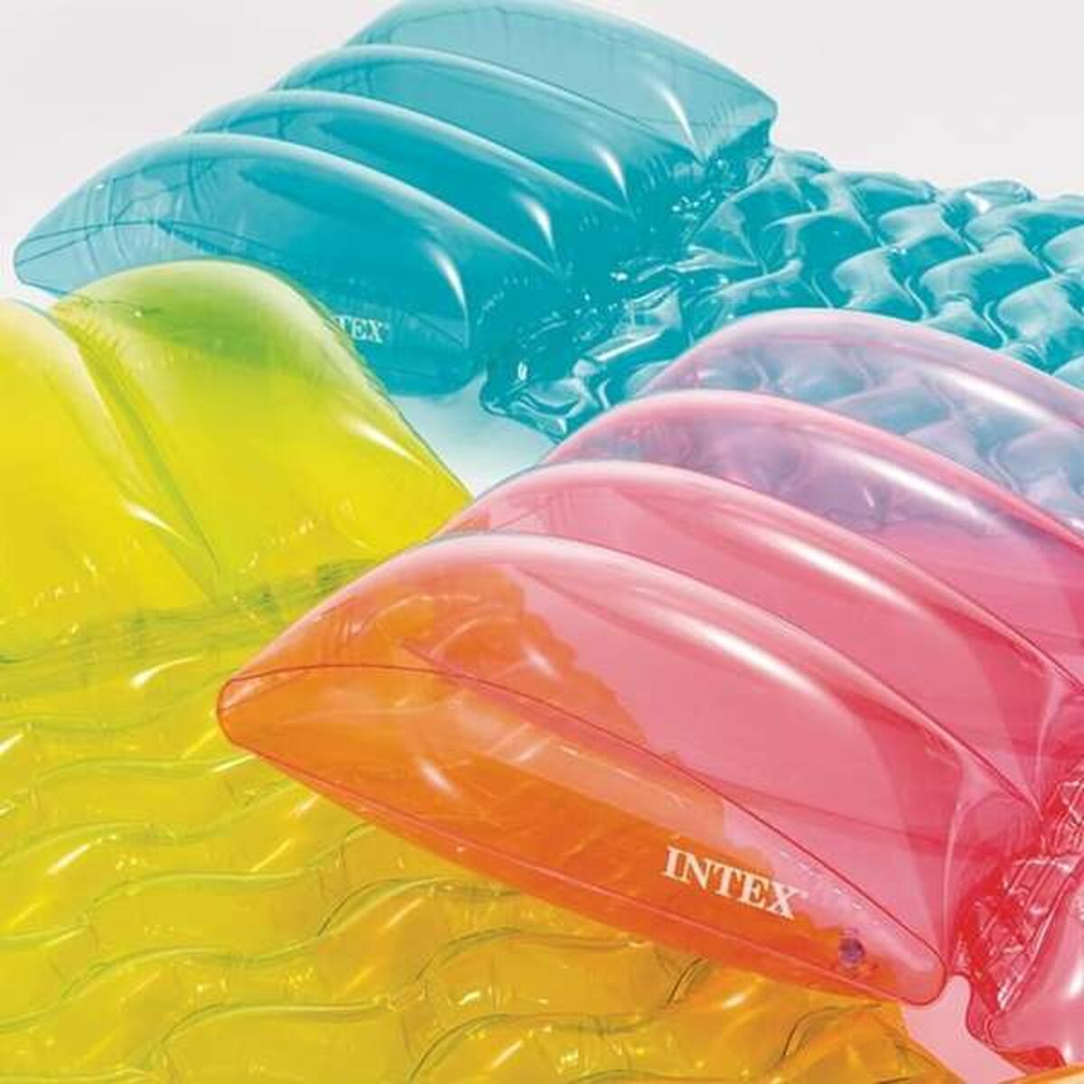 Saltea gonflabilă Intex 89 x 173 cm Transparent - Jucarii si jocuri, În aer liber și sport