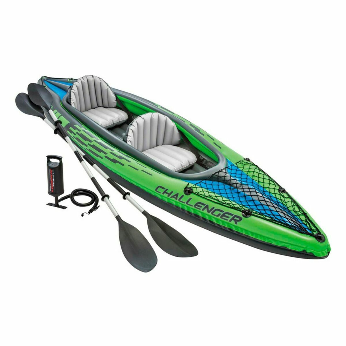Canoe Gonflabilă Intex Water Lounge 351 x 76 x 38 cm Verde 2 persoane - Sport și în aer liber, Sporturi acvatice