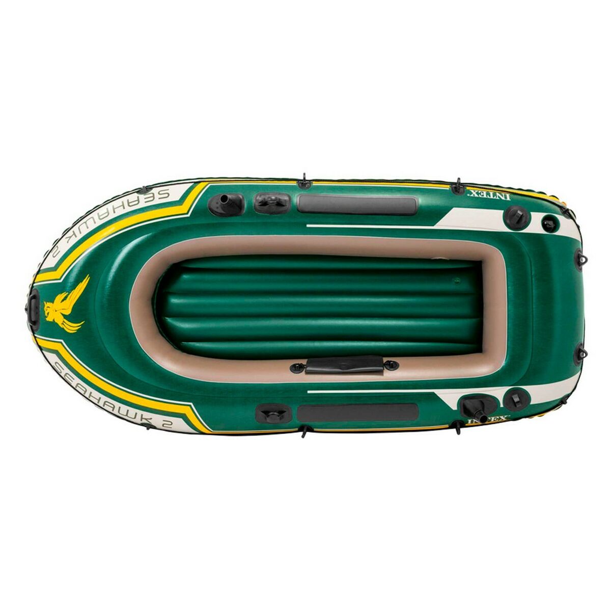 Barcă Gonflabilă Intex Seahawk 2 Verde 236 x 41 x 114 cm - Sport și în aer liber, Sporturi acvatice