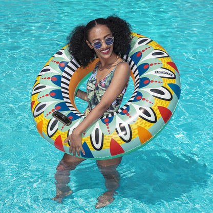 Flotor gonflabil Bestway Multicolor Ø 107 cm - Jucarii si jocuri, În aer liber și sport