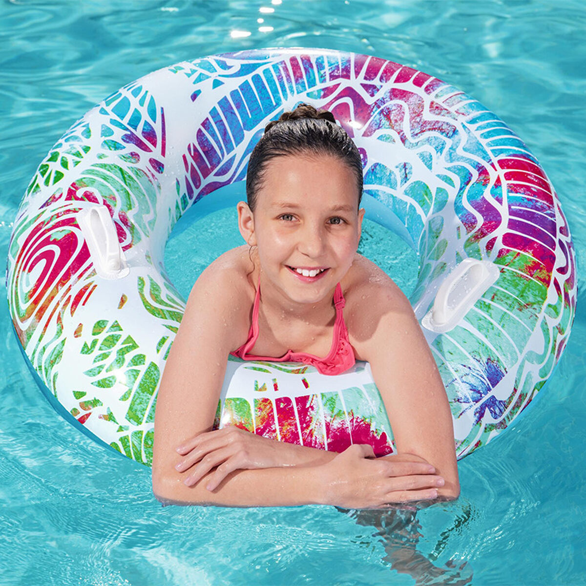 Flotor gonflabil Bestway Ø 91 cm Multicolor - Jucarii si jocuri, În aer liber și sport