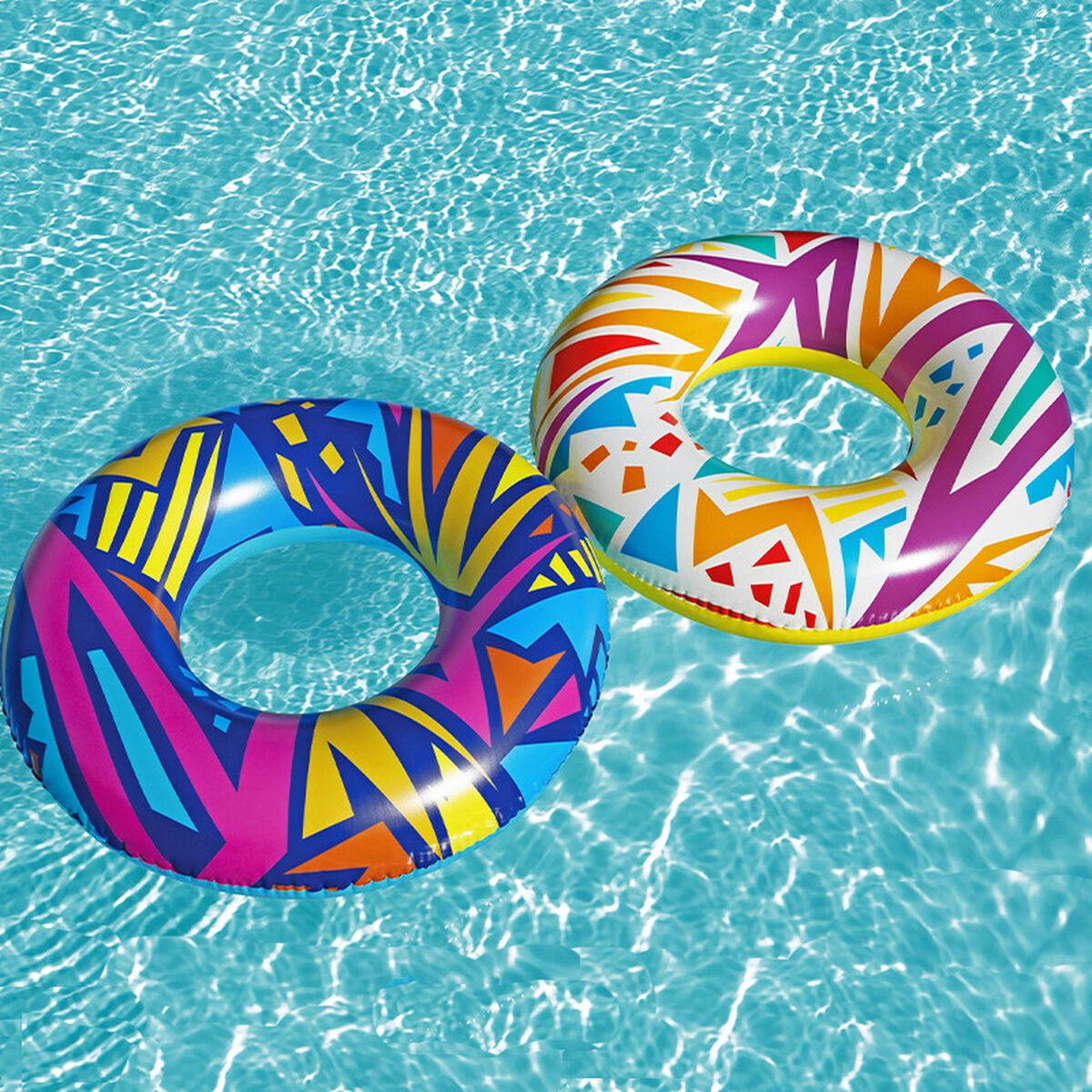 Flotor gonflabil Bestway Multicolor Ø 107 cm - Jucarii si jocuri, În aer liber și sport